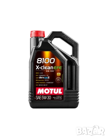 Моторно Масло MOTUL 8100 X-Clean EFE 5W-30 5л.