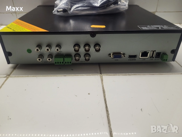 Продавам заключен с парола DVR 4 канален 1ТВ диск, снимка 2 - Други - 52617584