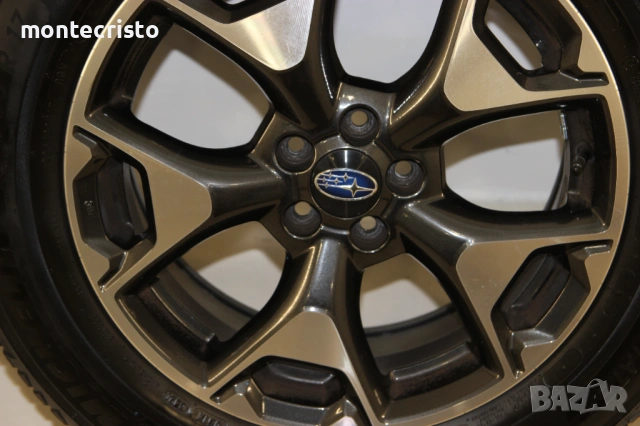 Алуминиеви джанти Subaru XV (2018-2026г.) 17 цола 5x100 56.1 Гуми 225 60 17 Michelin, снимка 15 - Гуми и джанти - 53933670