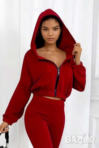 Дамски комплект от суитшърт и панталон Melissa, 4цвята , снимка 12 - Комплекти - 51991575