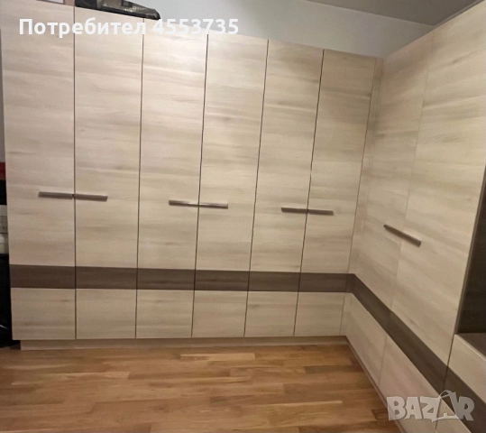 Спешно! Продавам ъглов гардероб
