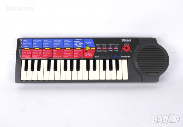 Синтезатор, клавир, кейбоард Yamaha PSS-6 за начинаещи!, снимка 3 - Синтезатори - 45812057
