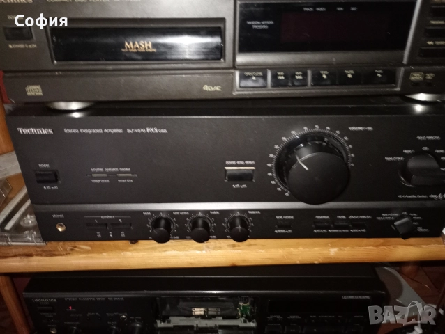 Усилвател Техникс SU-570 клас АА. колони.