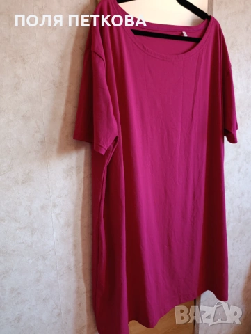 Рокля свободен модел, снимка 3 - Рокли - 54192188