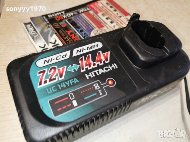 HITACHI BATTERY CHARGER-ВНОС SWISS 0702261822, снимка 5 - Винтоверти - 53394935