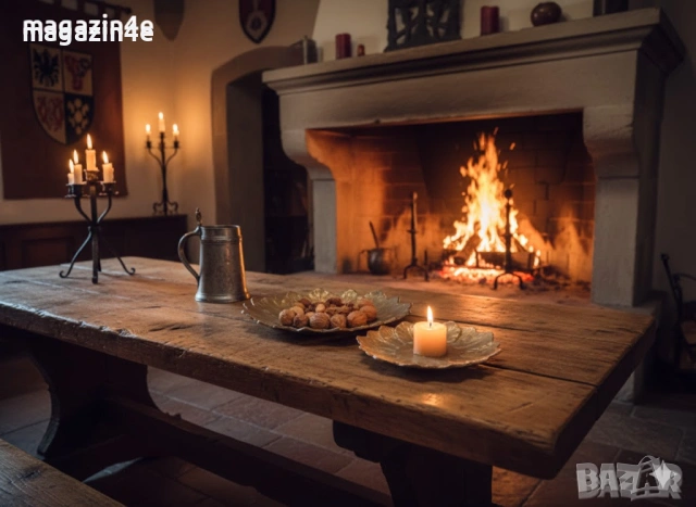 Винтидж 2 бр купички за ядки и свещи, Мед и месинг,