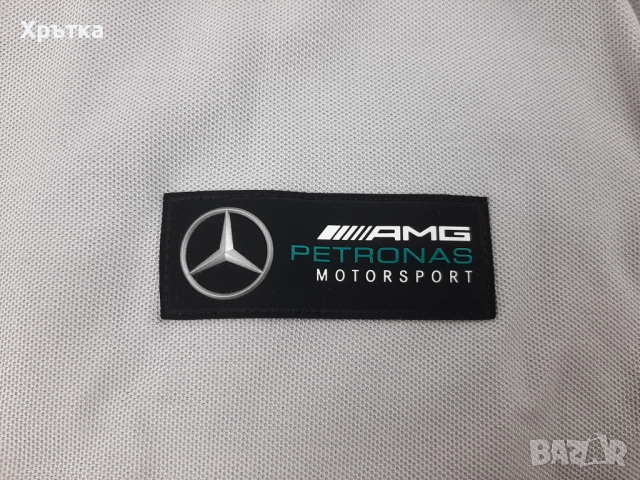 Puma x Mercedes AMG Petronas - Оригинална мъжка тениска с яка р-р S, снимка 6 - Тениски - 52558942