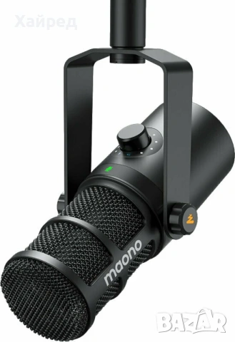 Нов Maono PD400X Подкаст микрофон, снимка 2 - Микрофони - 54196867