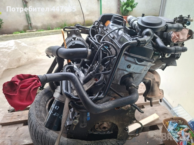 Двигател за Audi 80 B4 (09.1991 - 12.1994) 2.0 E, 115 к.с. ABK, снимка 4 - Части - 52637872