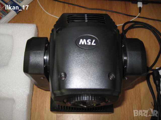 DJ прожектор LED.с движеща се глава Movin Head Beam+Spot 75W НОВО! Внос Германия!, снимка 6 - Други - 50503429