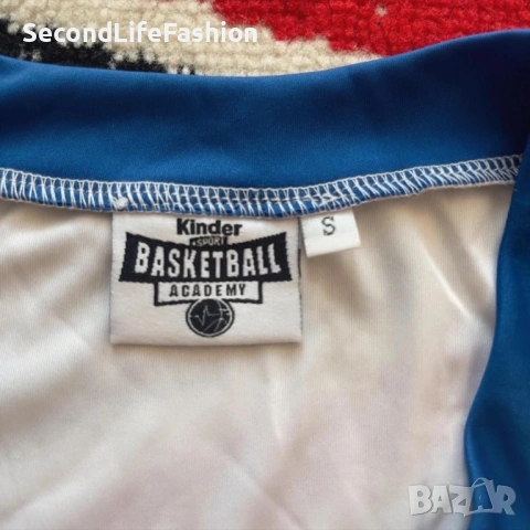Баскетболен потник Kinder бял мъжки размер S, снимка 3 - Спортни дрехи, екипи - 54173528
