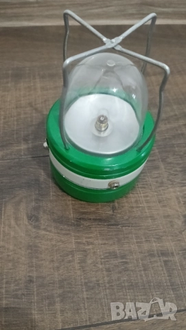 ретро къмпинг лампа преносима соц немска батерия крушка