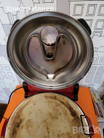 Печка Фурна за пица Пицарка H.Koenig 1200W с 2 реотана отгоре и отдолу диаметър за пица 32 см, снимка 10 - Печки, фурни - 45299222