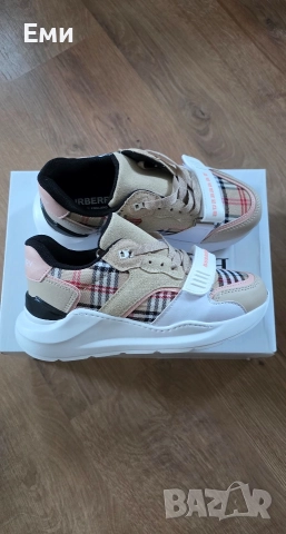 Burberry сникърси дамски обувки нови модели , снимка 17 - Маратонки - 52577503