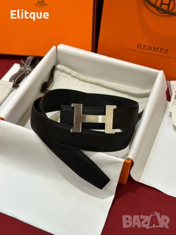 колани от естествена кожа в кутия hermes , снимка 2 - Колани - 53216869