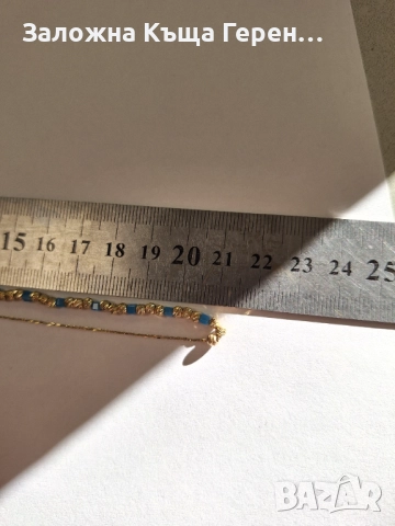 Дамско златно колие - 5,36 гр., снимка 3 - Колиета, медальони, синджири - 52802632