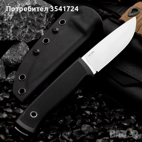 Нов нож стомана 14C28N и кания от Kaydex, снимка 2 - Ножове - 53927802