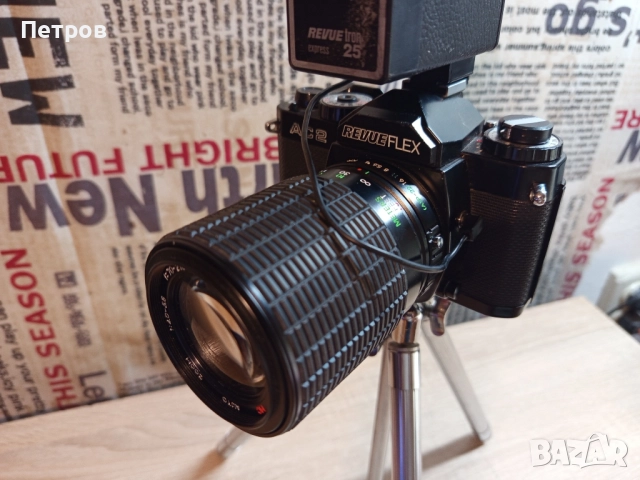 Лентов Фотоапарат"Revue"AC2, снимка 6 - Фотоапарати - 52294056