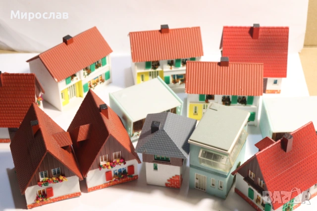 FALLER? KIBRI? N 1/160 ЛОТ 12 БР. СГРАДА ВАГОН ВЛАК ЖП, снимка 8 - Колекции - 53606316