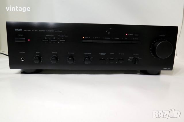 Yamaha AX-540 Stereo Integrated Amplifier, снимка 4 - Ресийвъри, усилватели, смесителни пултове - 45791030