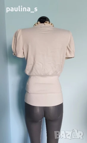 Четири различни броя / Блуза от трико с къс ръкав , снимка 17 - Корсети, бюстиета, топове - 50973495