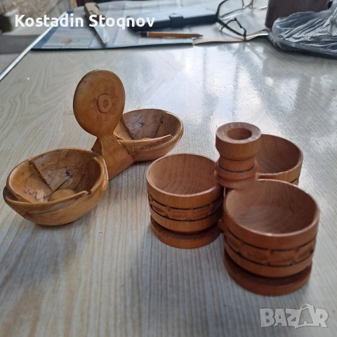 Дървени прибори за маса