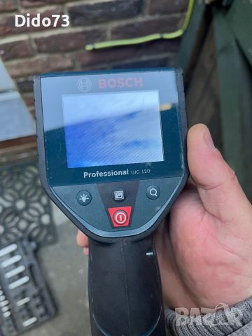 Бош GIC 120 инспекционна камера Bosch professional , снимка 3 - Резервни части за телефони - 45424790