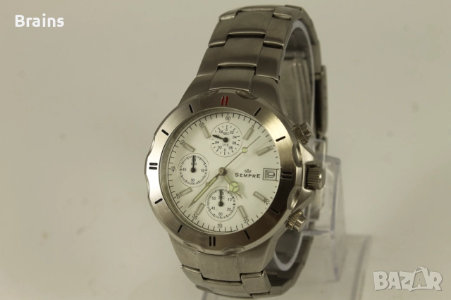 Немски Кварцов Ръчен Часовник SEMPRE Chronograph