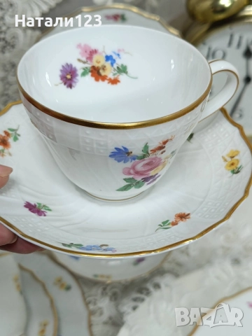 троен сет Hutschenreuter -Dresden , снимка 3 - Чаши - 52960707