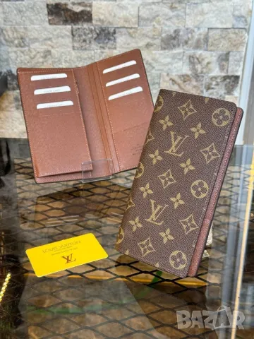 портмонета от естествена кожа louis vuitton , снимка 7 - Портфейли, портмонета - 49289899