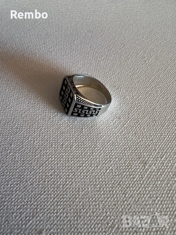 Мъжки сребърен пръстен, снимка 3 - Пръстени - 53207206