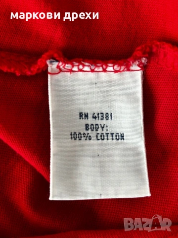 Long-Sleeve Graphic T-Shirt Save your Wishlist Polo Ralph Lauren M, снимка 11 - Блузи - 53494094