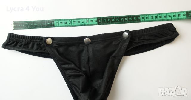 Svenjoiment Underwear XL мъжки еротични прашки с предно разкопчаване с метални копчета, снимка 7 - Бельо - 46436364