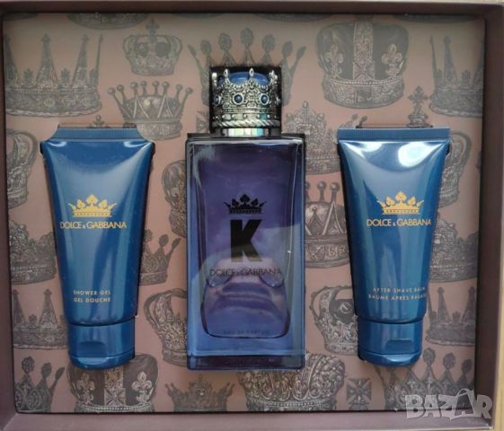Dolce & Gabbana Комплект K - Парфюмна вода, Душ гел и Балсам за бръснене, 100 + 2 x 50 ml, снимка 2 - Мъжки парфюми - 46371079