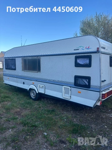 Каравана  Hobby Delux, снимка 5 - Каравани и кемпери - 54084884