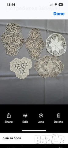 Плетени на една кука покривки , снимка 17 - Декорация за дома - 50688920