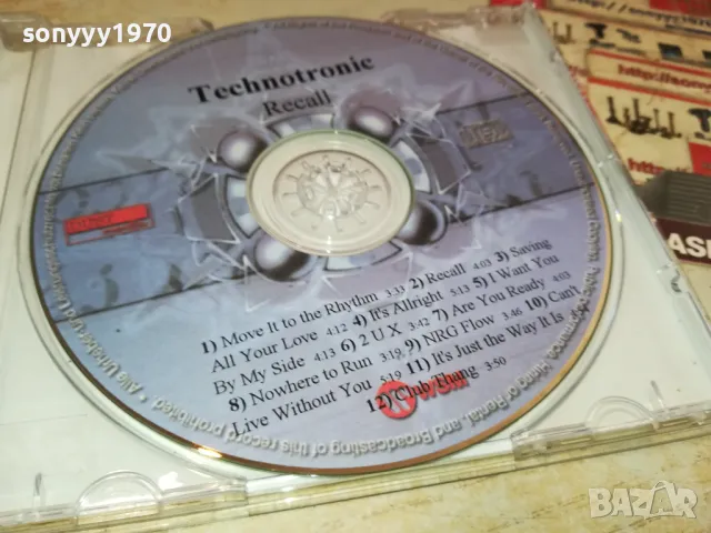 TECHNOTRONIC CD 1105251826, снимка 4 - CD дискове - 50244049