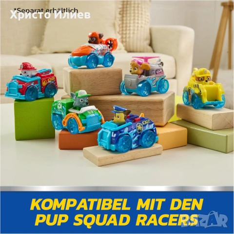 Paw Patrol писта с кола Чейс и октопод Пес Патрул кученца, снимка 10 - Коли, камиони, мотори, писти - 53316353