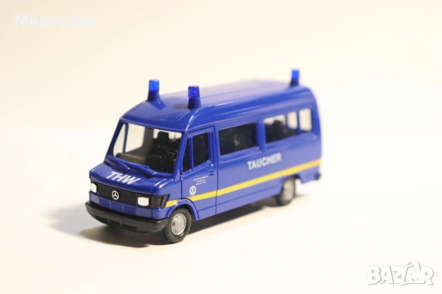  HERPA 0 1/87 MERCEDES BENZ 207 КОЛИЧКА КАМИОН МОДЕЛ, снимка 6 - Колекции - 52989114