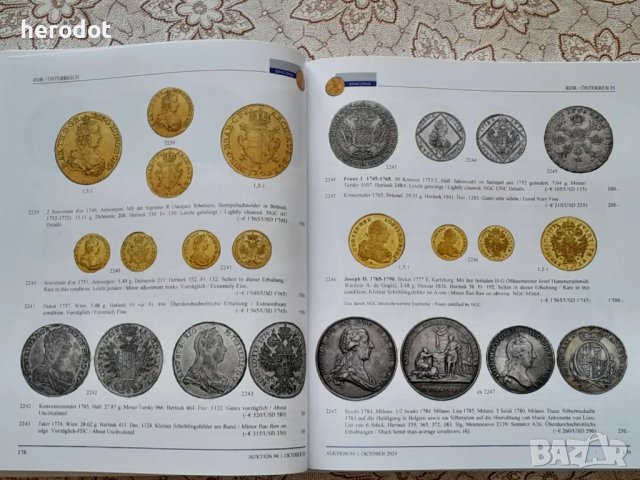 SINCONA Auction 94: Coins, Medals and Banknotes from Switzerland / 22-23.10.2024, снимка 7 - Нумизматика и бонистика - 47420802