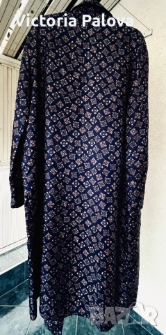 Елегантен мъжки халат Seidensticker - луксозен триацетат 100%, колекционерско качество , снимка 7 - Други - 53982896