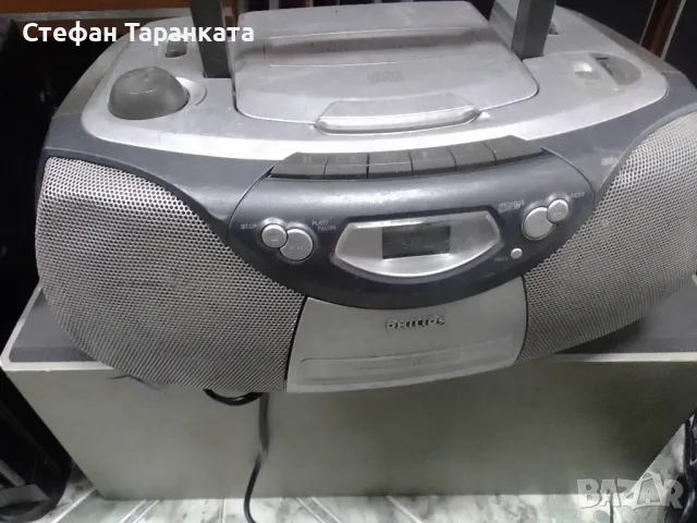 радио приемник касетофон и CD player , снимка 7 - Радиокасетофони, транзистори - 47710826