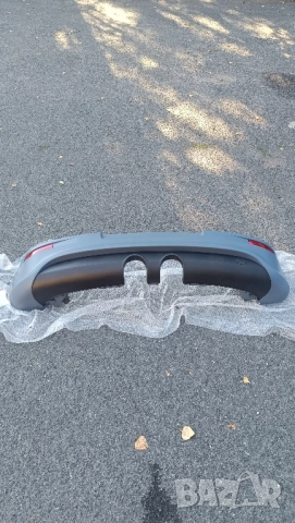 НОВА Тунинг добавка (Дифузьор) за задна броня – R32 стил за VW Golf V (2004-2008) - Спойлер, снимка 3 - Части - 51765522