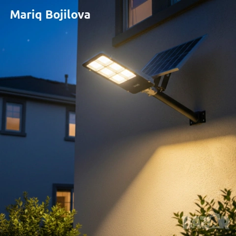 Стойка за соларно осветително тяло Φ48 × 50 см – здрава стоманена стойка за монтаж, снимка 6 - Други - 53613871