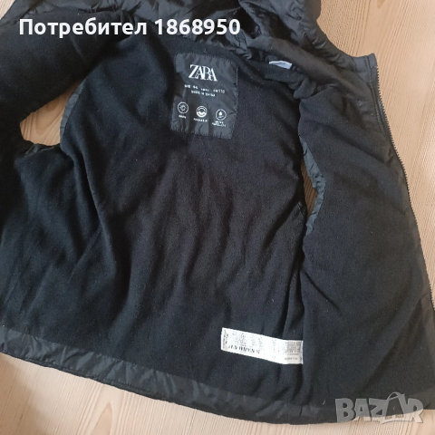 4-5 г. Разкошен елек Zara, снимка 7 - Детски якета и елеци - 52509848