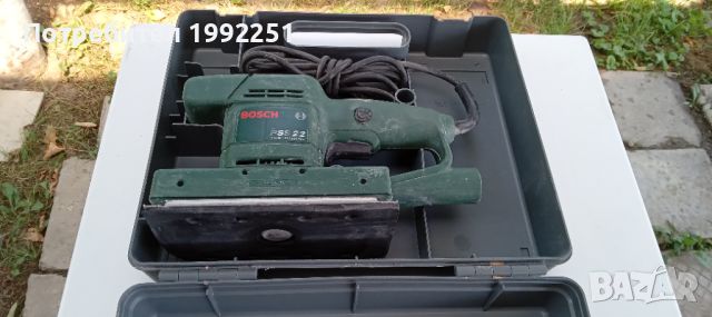 Виброшлайф НОМЕР 46. Bosch PSS22 150W. 13000обор/мин. 93x230мм дъска. Внос от Германия. Работещ., снимка 12 - Други инструменти - 46600404