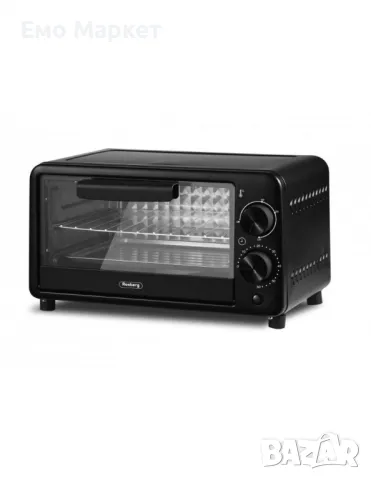 Фурна мини Rosberg, 800W\9л. до 230°C, Гаранция 24 месеца, снимка 2 - Печки, фурни - 49765820