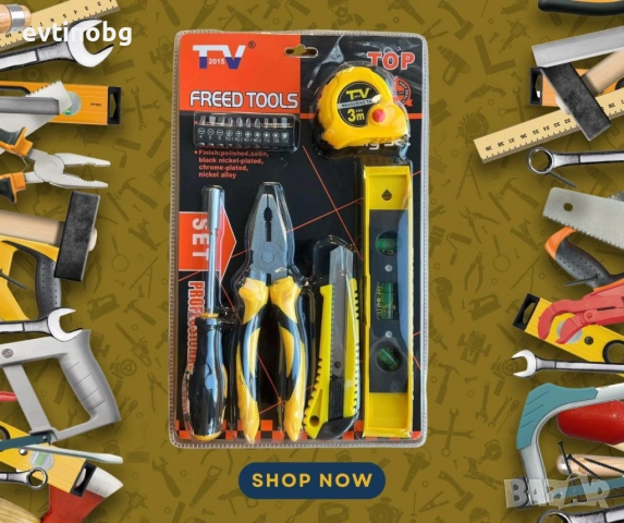 Перфектен комплект различни инструменти за всеки майстор, снимка 5 - Куфари с инструменти - 53801664