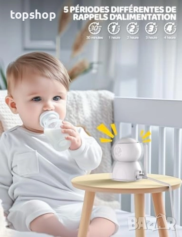 Нов OBVHNUA Бебефон 5 инча 720P IPS HD  цифрово увеличение двупосочен аудио VOX режим нощно виждане , снимка 8 - Бебефони - 52921890