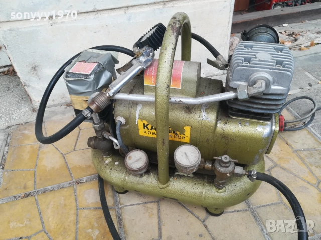 РЕТРО КОМПРЕСОР-НЕМСКА ЗДРАВА РЕЛИКВА/АНТИКА 0209252223, снимка 8 - Антикварни и старинни предмети - 51585310